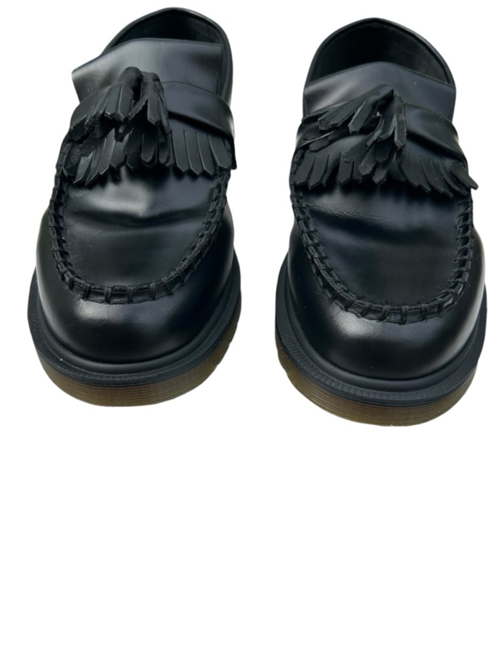 ADRIAN SMOOTH LEATHER TASSLE LOAFERS Size *9 Women’s/ 8 Men’s - Picture 3 of 8